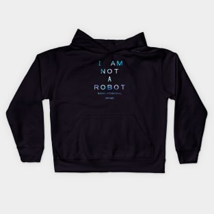 SadPlanetサドプラネット(I AM NOT A ROBOT) Kids Hoodie